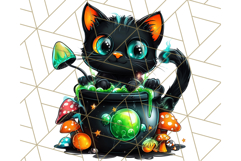 Magical Halloween PNG Clipart, Cute Spooky Elements Clip Art Product Image 4