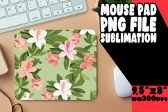 Sublimation Mouse Pad Design Watercolor Boho Blooms Product Image 1