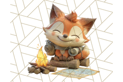 Tiny Explorers Clipart PNG, Animal Adventure PNG Product Image 4
