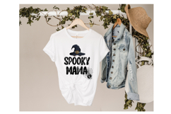 Spooky Mama Halloween T-Shirt Design PNG Product Image 6