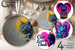SUPER BUNDLE 2025 | 100 round ornament sublimation designs Product Image 25