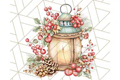 Scandinavian Christmas Gnomes Clipart PNG, Cute Gnome Png Product Image 4