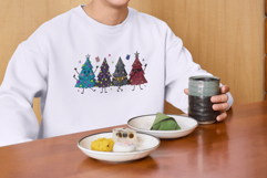 Cartoonish Christmas Trees Clipart Product Image 6
