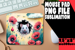 BLISSFUL MOUSE PAD PLAYFUL DESIGN, Animals In Wall Product Image 1