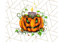 Spooky Jack O Lantern PNG Clipart, Scary Halloween Pumpkins Product Image 4