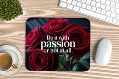 Inspirational Quotes Mouse Pad, Motivational PNG Sublimation Product Image 1