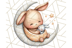 Woodland Nursery Baby Animals Clipart, Cute Animals Png Product Image 4