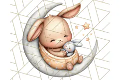 Woodland Nursery Baby Animals Clipart, Cute Animals Png Product Image 4