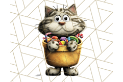 Halloween Animals in Costumes Clipart PNG, Cute Pets Art Product Image 4