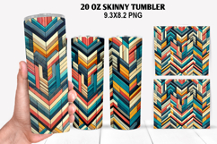 Skinny Tumbler 20oz Wrap Design, Animal Tumbler Wrap Product Image 1