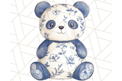 Cute Stuffed Animal Clipart, Chinoiserie Nursery Decor Png Product Image 4