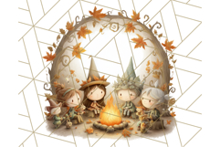 Whimsy Woods Harvest Festival Clipart PNG Files Product Image 4