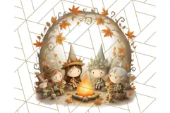 Whimsy Woods Harvest Festival Clipart PNG Files Product Image 4