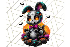 Pumpkin Party Halloween Clipart PNG, Cute Spooky Elements Product Image 4