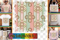 Sweet TSHIRT Designs PNG, Gold Flower Product Image 1