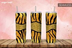 Leopard Glitter Tumbler Sublimation | Skinny 20 oz | Tapered Product Image 11