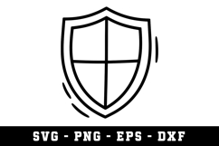 Tampler Shield Svg Design| SVG Cut files | Cricut Product Image 1