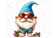 Beach Gnome Clipart Bundle, Cute Summer Gnomes PNG Product Image 6