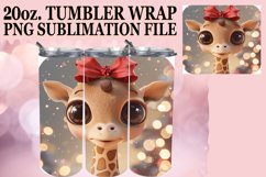 3D Holiday Tumbler Wrap for 20oz Sublimation Product Image 1