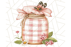 Pastel Tea Clip Art PNG with Sweets and Floral Accents Png Product Image 4