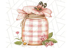 Pastel Tea Clip Art PNG with Sweets and Floral Accents Png Product Image 4