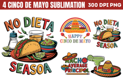 Cinco De Mayo Sublimation Product Image 1