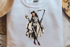 Vintage Witch Halloween Sublimation PNG Product Image 1