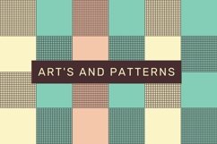 Checkered Geometrical Mid Century | checkered pattern Product Image 1