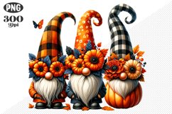 Halloween Gnomes Sublimation - Clipart PNG Design Product Image 1