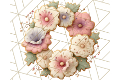 Summer Cookie Png, Bee, Butterfly &amp; Flower Cookie Clipart Product Image 4