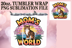 BREATHTAKING SUNSETS 20oz TUMBLER WRAP, Cat Lover Product Image 1