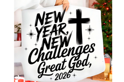 2026 New Year Grace Simply Blessed PNG Product Image 1