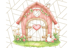 Pastel Farm Nursery PNG Clipart, Baby Animals And Elements Product Image 4