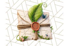 Forest Mail Delivery Clipart PNG, Animal Post Office PNG Product Image 4