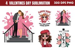 Valentines Day Sublimation Bundle PNG Product Image 9