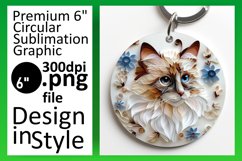 Charming Cat Charms: 3D Sublimation Edition Product Image 1