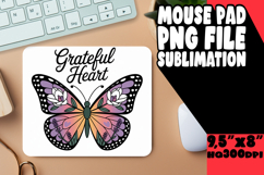 Blissful MOUSE MAT PNG Style, Butterfly Product Image 1