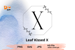 Leaf Kissed Monogram Product Image 1