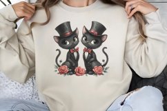 Gothic Valentines Day Sublimation PNG Product Image 1