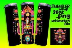 Obsidian Spectrum: Black Sublimation Tumbler Designs Product Image 1