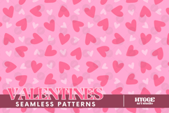 St Valentine&#039;s Day Hearts Cupid Love Seamless Pattern Bundle Product Image 2