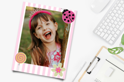 Editable Kids Polaroid Frame Canva Template | Cute Photos Product Image 4