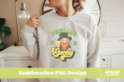Happy St Patrick&#039;s Day PNG DTF Irish Lucky Leprechaun Beer Product Image 2