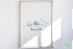 Retro Summer Coastal SVG PNG Clipart Product Image 4