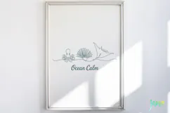 Retro Summer Coastal SVG PNG Clipart Product Image 4