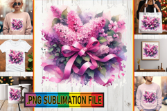 RADIANT TSHIRT Sublimation PNG, Flowers Product Image 1