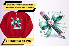 Lovely PNG Sublimation for Tote Bag Art , Back To School Product Image 1
