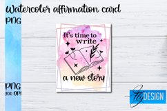 Affirmation cards PNG Bundle | Positive Affirmation Quotes Product Image 25