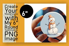 Sublimation-Ready Snowman Delights Product Image 1