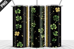 3D St Patrick&#039;s Day Tumbler Wrap| Sublimation Design Product Image 5